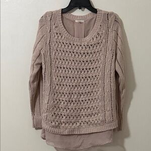 Women's Maurice Knit Sweater - Beige XL